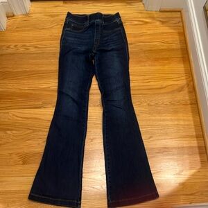 Spanx bootcut denim, size small